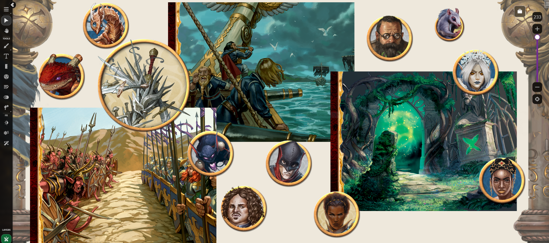 Lost Omens Shining Kingdoms Art and Token Pack | Roll20